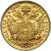Austria 1915 Gold Ducat (1 Ducat) Bullion Coin