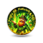 Golden Coins and Cheerful Leprechaun Magic 1oz Coloured Coin