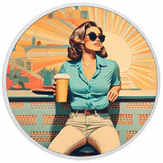 Sunset Sips:  Retro Sunshine Café 1oz Coloured BU