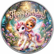 Fairy-Tale Birthday 1oz Fine Silver Coloured Coin