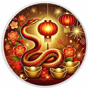 Année du Serpent - Célébration du Nouvel An lunaire, pièce en argent de 1oz