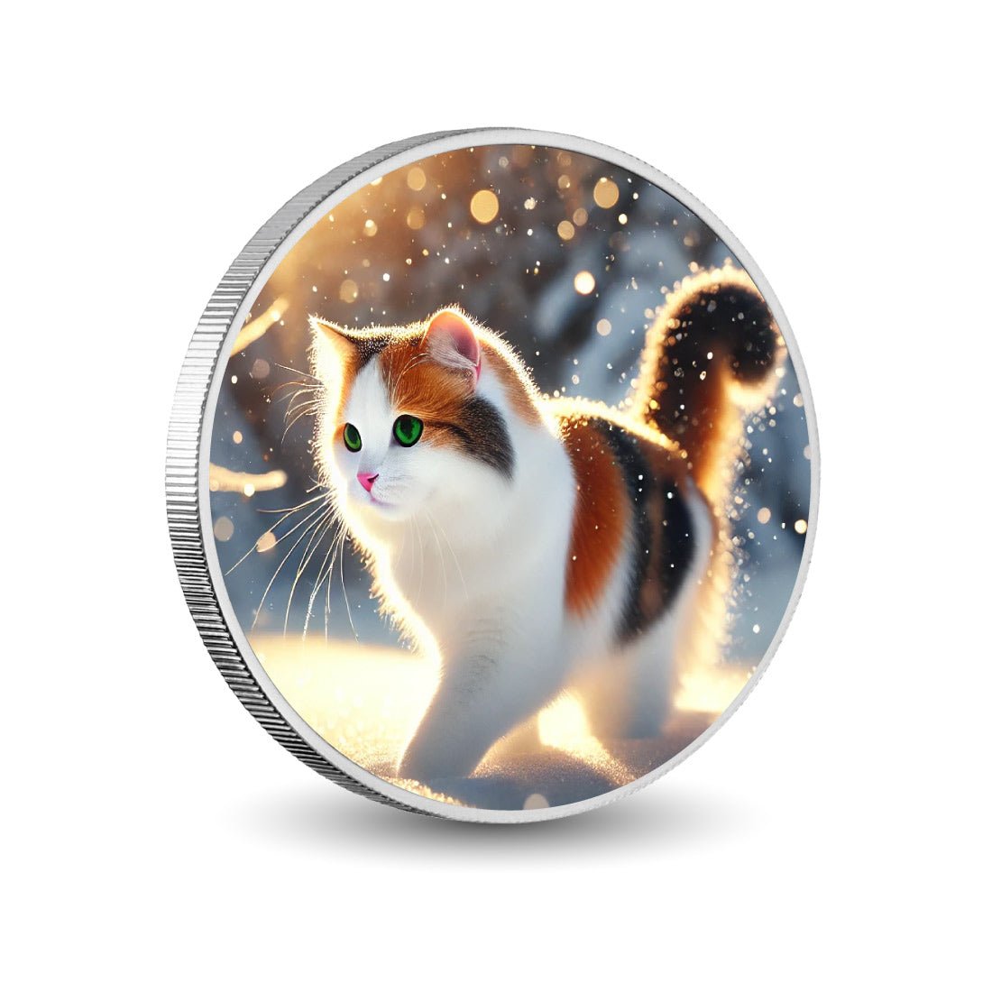 Radiant Wanderer: A Stroll Through Snowlight 1oz Coin