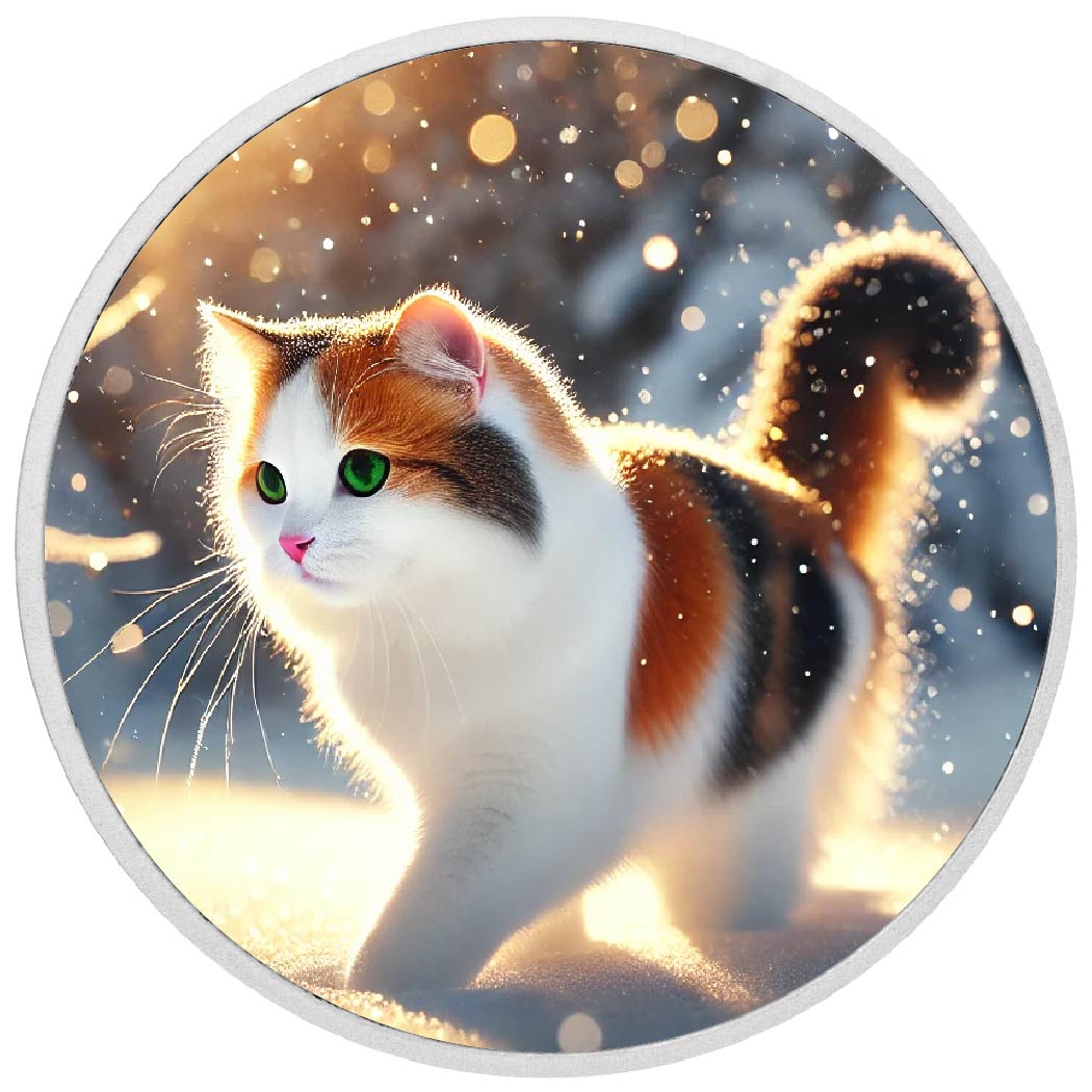 Radiant Wanderer: A Stroll Through Snowlight 1oz Coin