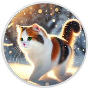 Radiant Wanderer: A Stroll Through Snowlight 1oz Coin