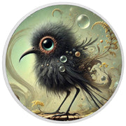 Aile éthérée : sentinelle du bosquet rêveur, pièce colorée