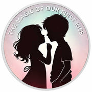 The Magic of First Kiss: Innocence of First Love 1oz Silver Coloured