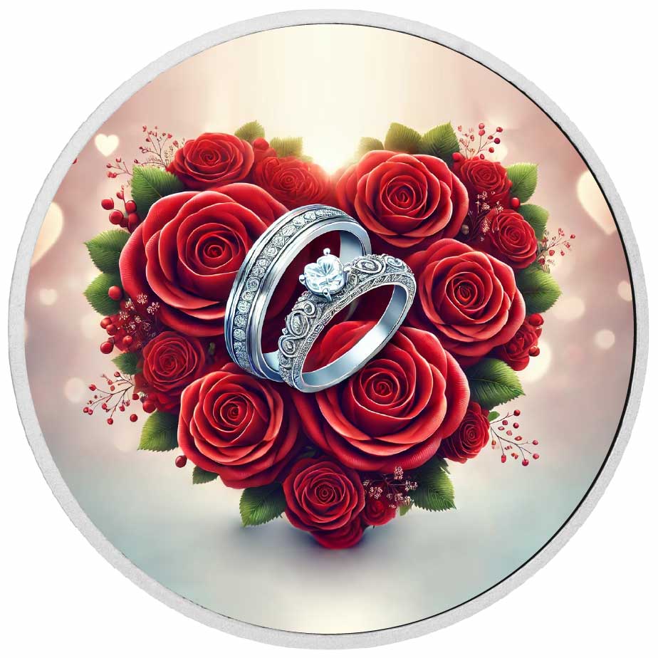 Forever in Bloom 1oz Silver Coloured Coin