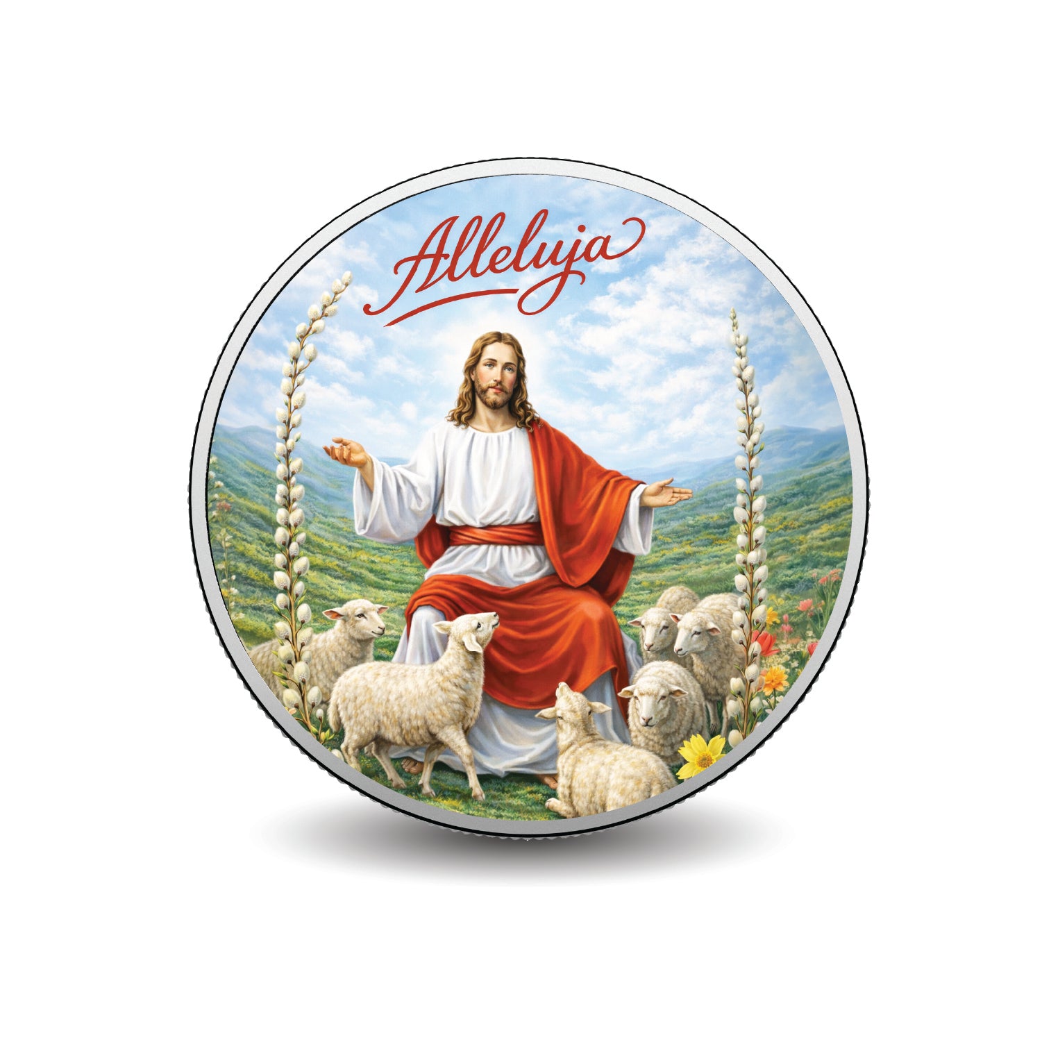 Easter Glory 1oz Fine Silver Coloured Coin