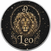 Leo: Starborn Leader 1 oz .999 Fine Silver Coin – Colorized BU Finish