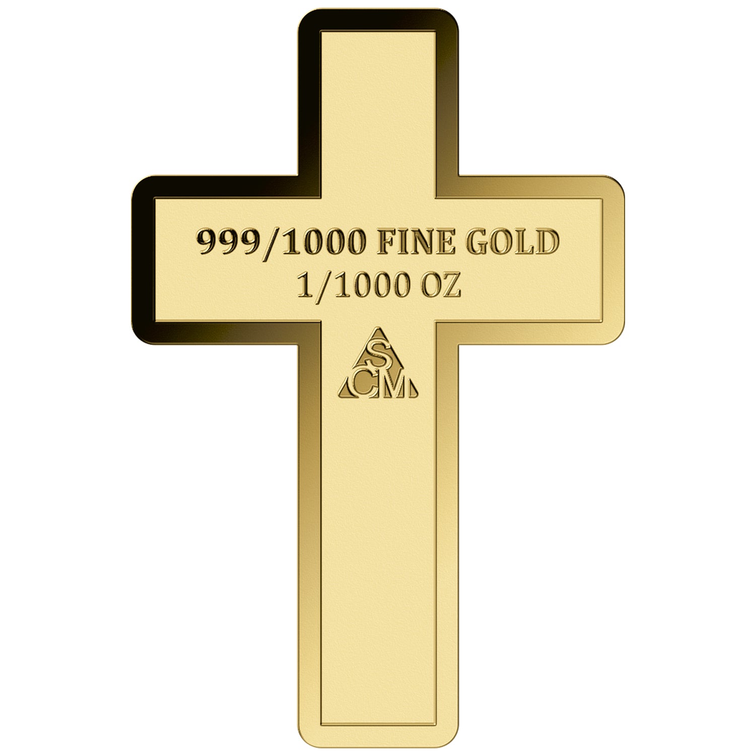 Cross 999 Fine Gold 1/1000 oz Coin in Box
