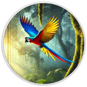 Pièce en argent Couleurs de la canopée
