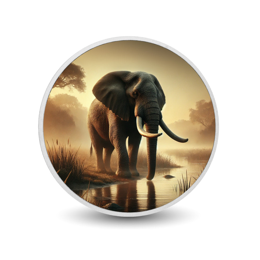 Monarch of the Misty Plains Silver Coin