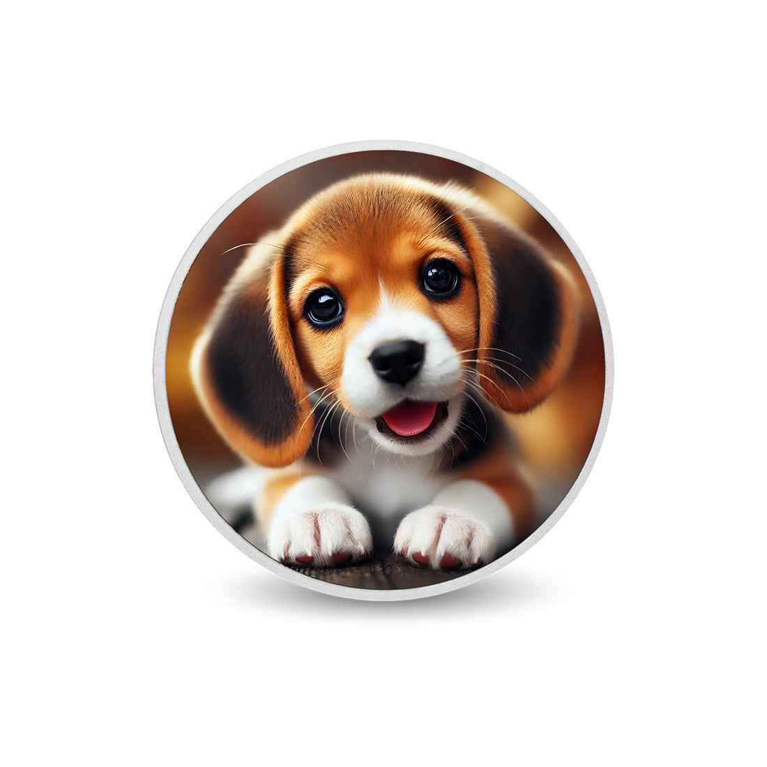 Puppy Eyes of Joy 1oz Silver Colour Coin - Arverni Mint