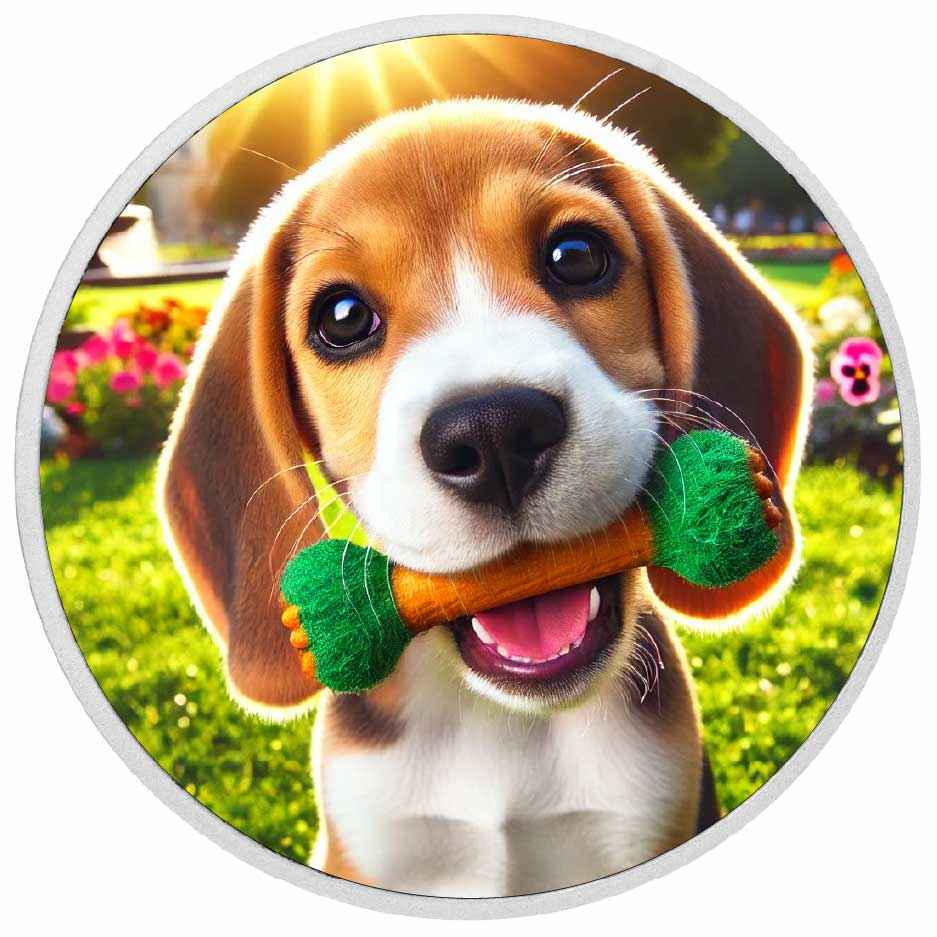 Fetch and Sunshine 1oz Silver Coloured Coin - Arverni Mint