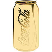 Coca-Cola Can 999 Fine Gold 1/1000 oz Coin in Card