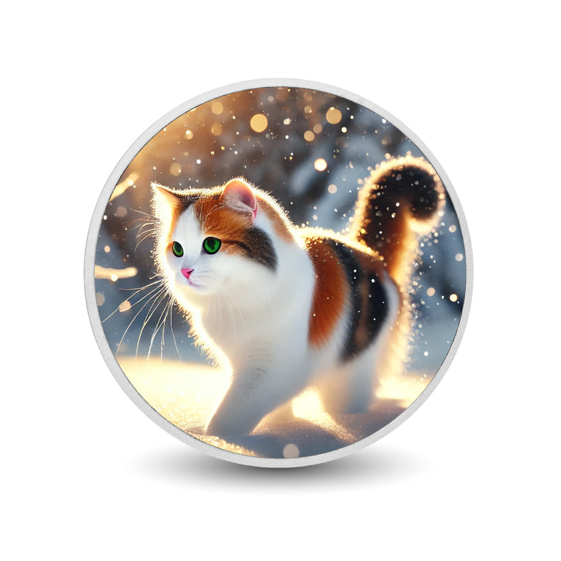 Radiant Wanderer: A Stroll Through Snowlight 1oz Coin