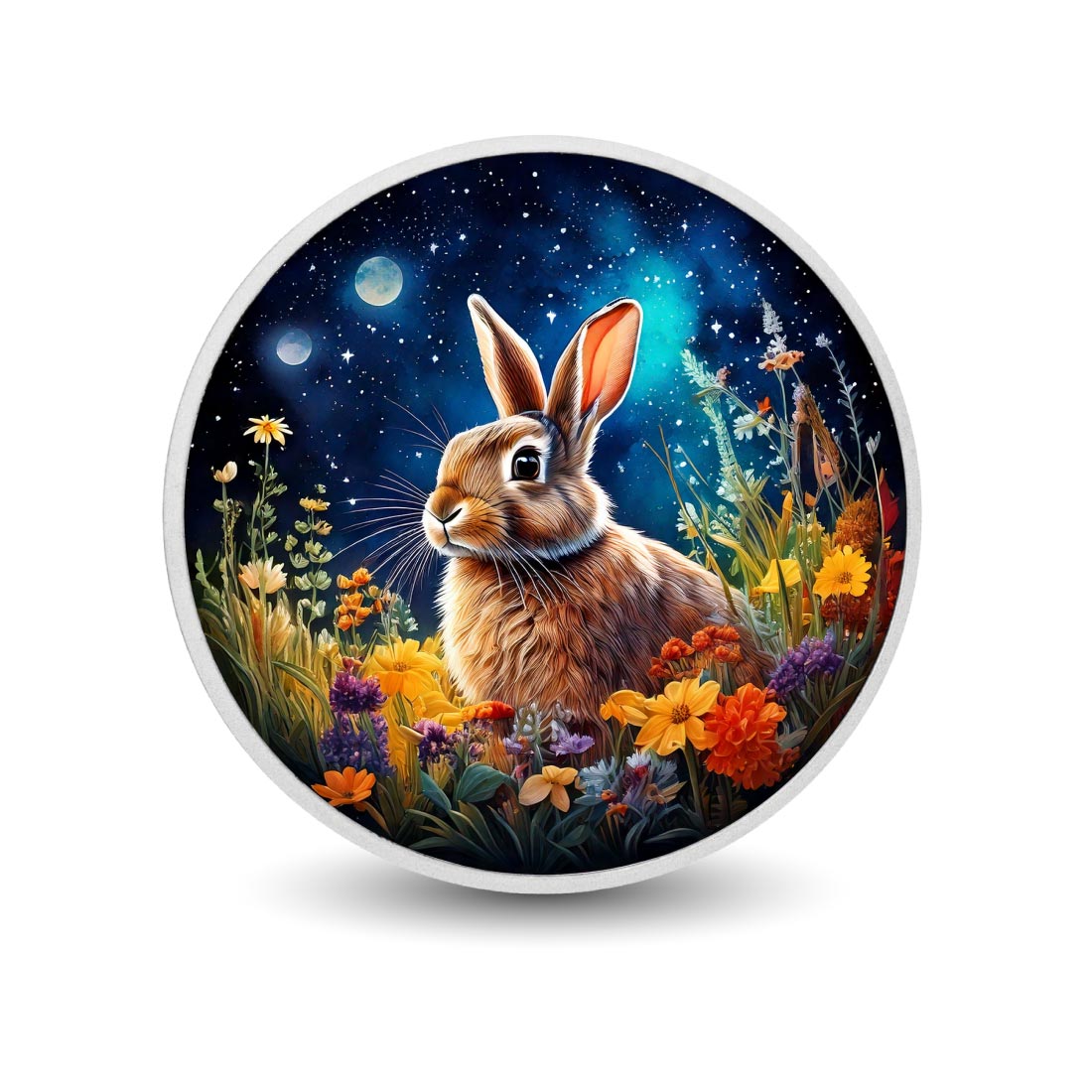 Cosmic Garden: The Twilight Bunny 1oz Coloured BU