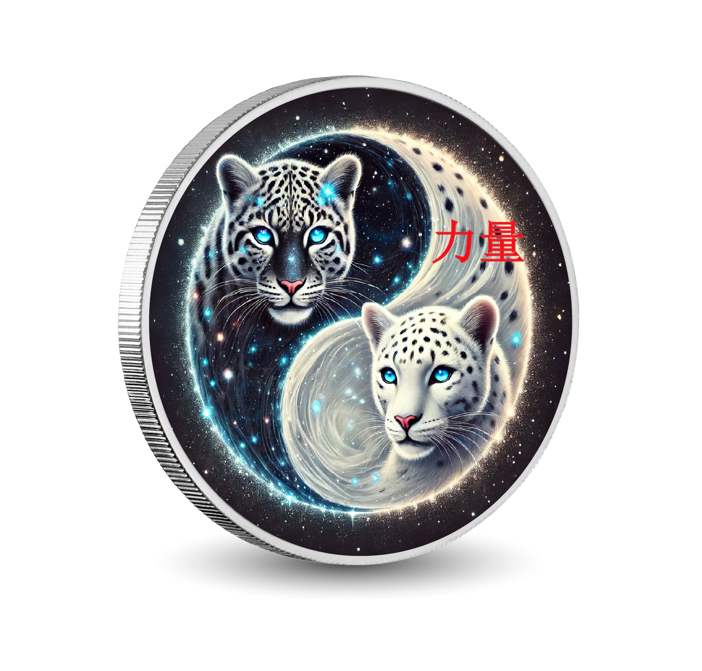 Tourbillon lunaire : la force de l’harmonie 1oz Argent coloré