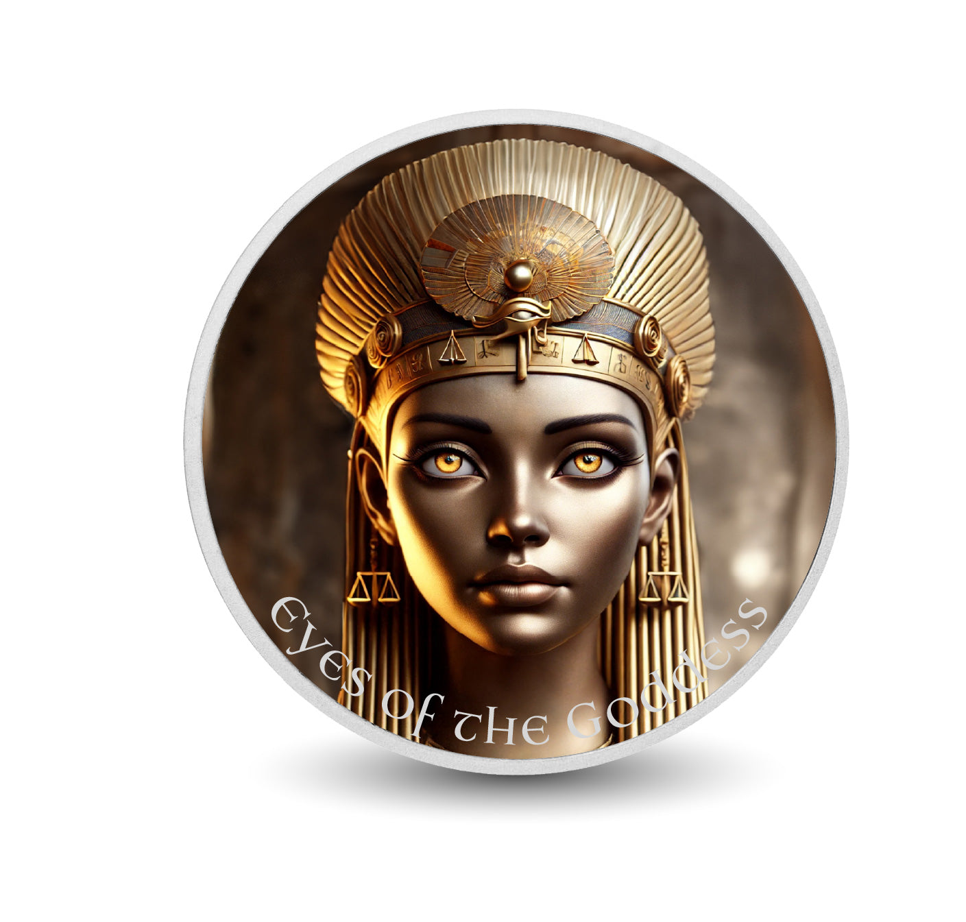 Les yeux de la déesse : le verdict final Argent coloré 1oz