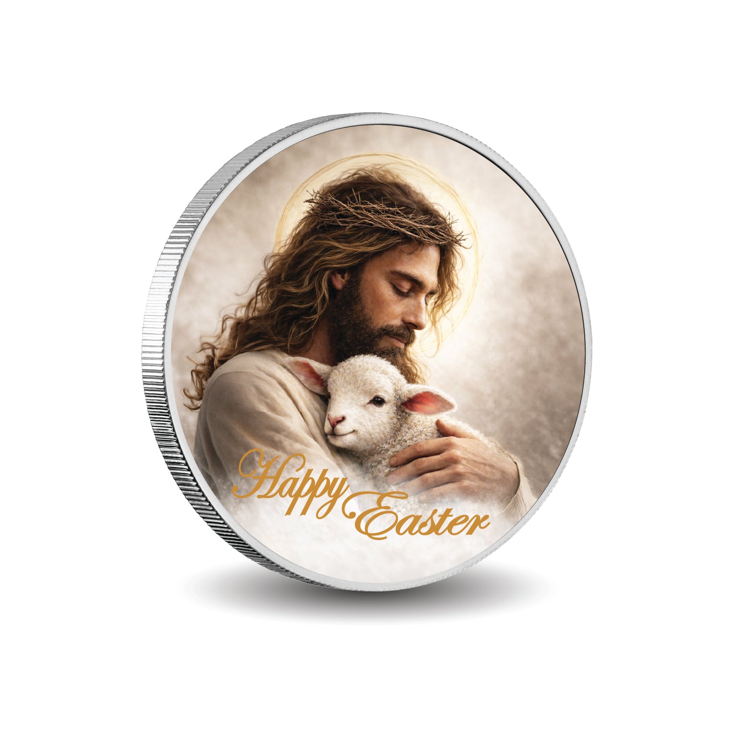 Easter Blessings 1oz Fine Silver Coloured Coin