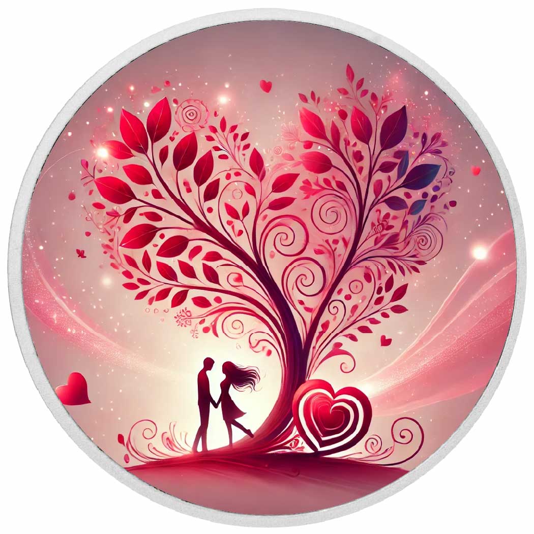 Roots of Romance 1oz Coloured Coin