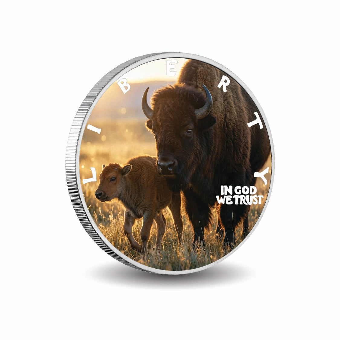 Morning Walk 2026 1oz 999 Silver BU Colourized