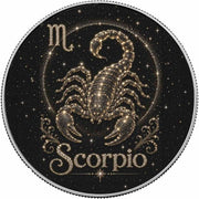 Scorpio: Intense Soul 1 oz .999 Fine Silver Coin – Colorized BU Finish