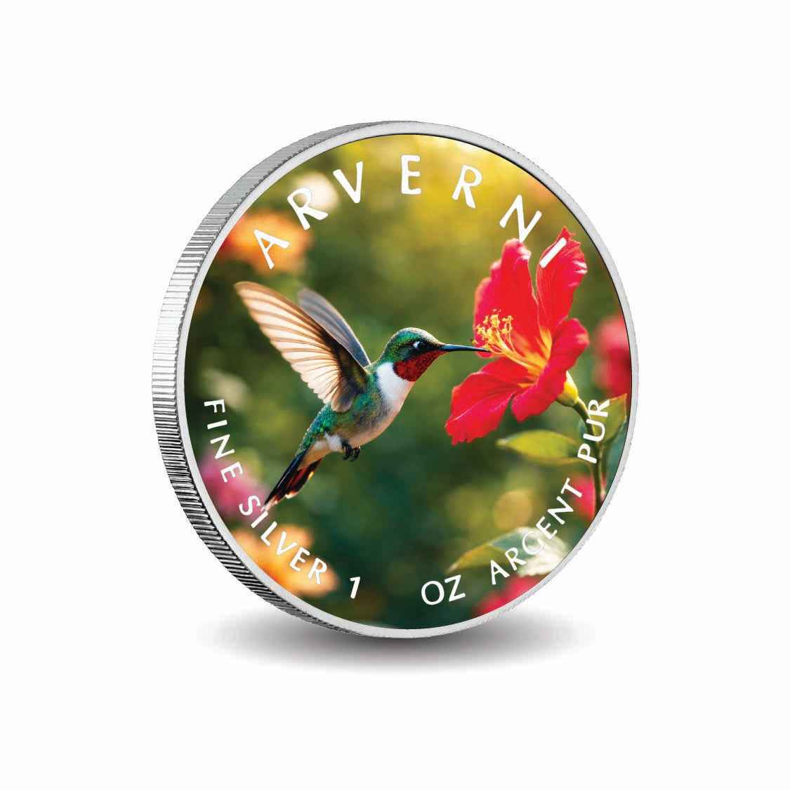 Whisper of Wings 2026 American Silver Eagle 1oz .999 Fine Silver BU Colorized