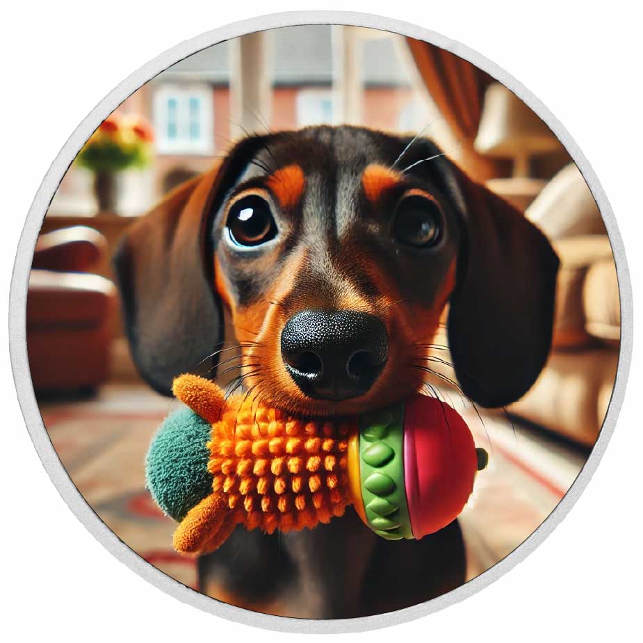 Puppy's Treasure 1oz Silberfarbene Münze