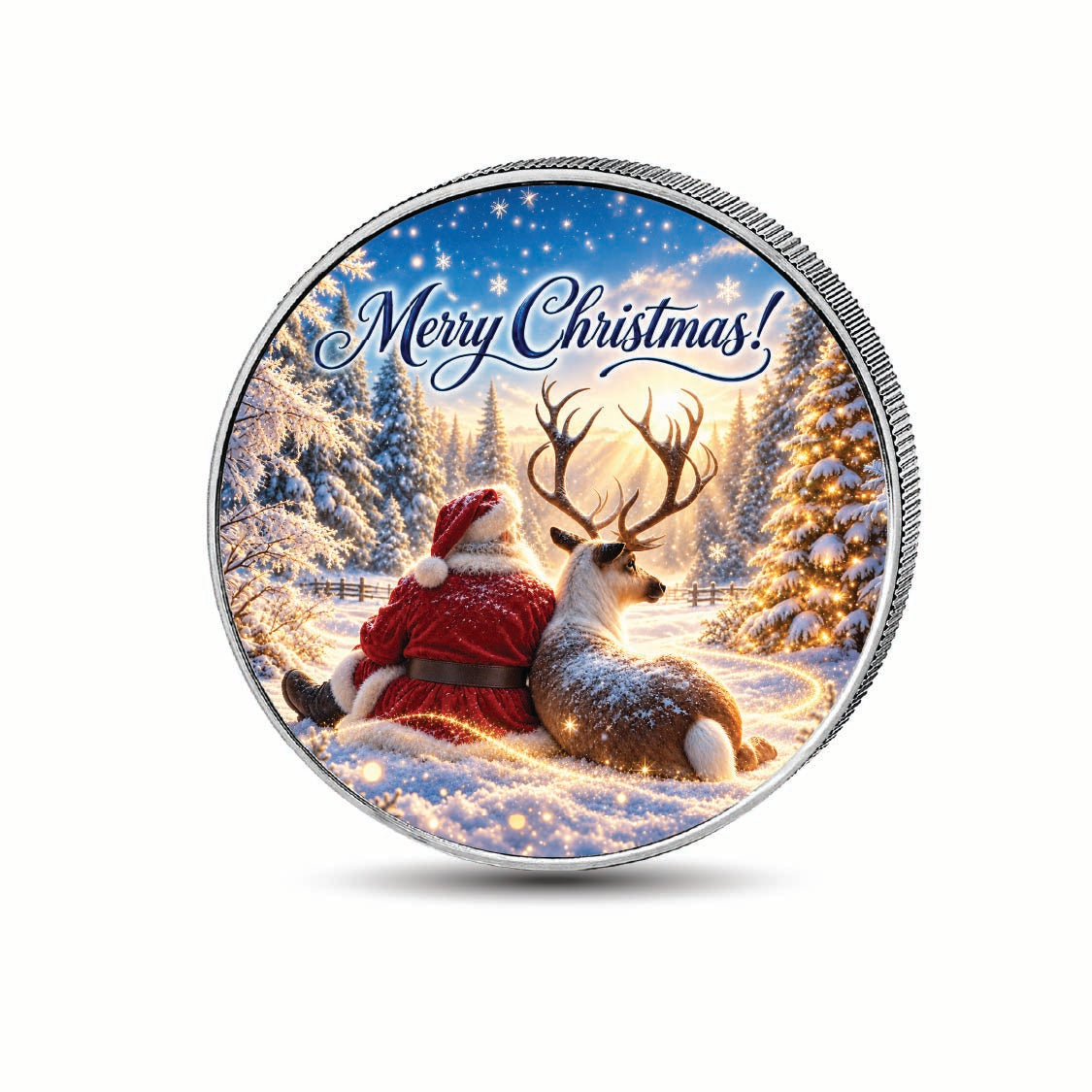 A Pause for Magic 1oz 999.9 Fine Silver Coin Colorized BU Finish