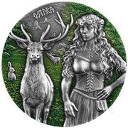 2023 Valkyries: Ostara 2oz Silver BU Ultra High Relief