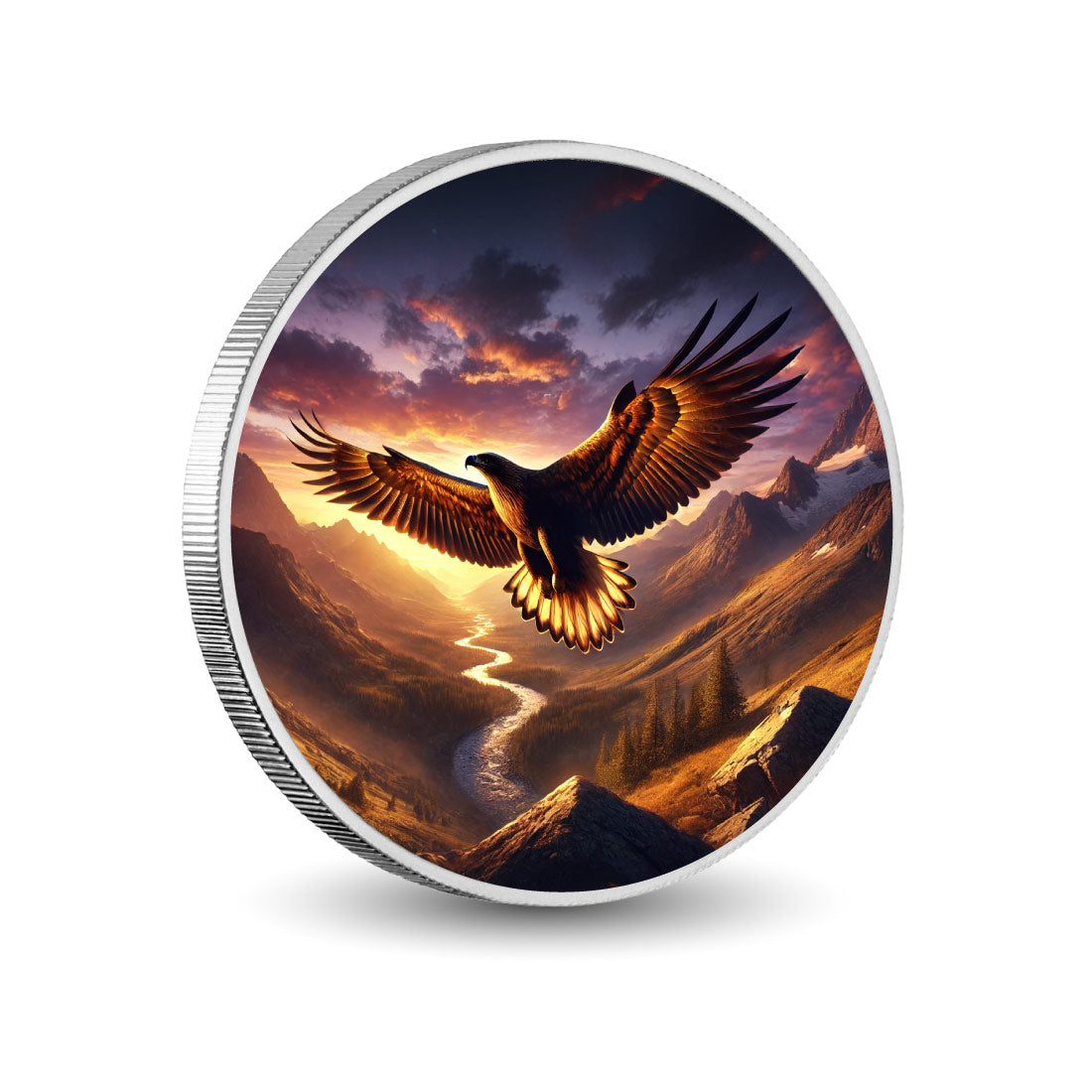 Pièce en argent Les ailes de l’horizon éternel