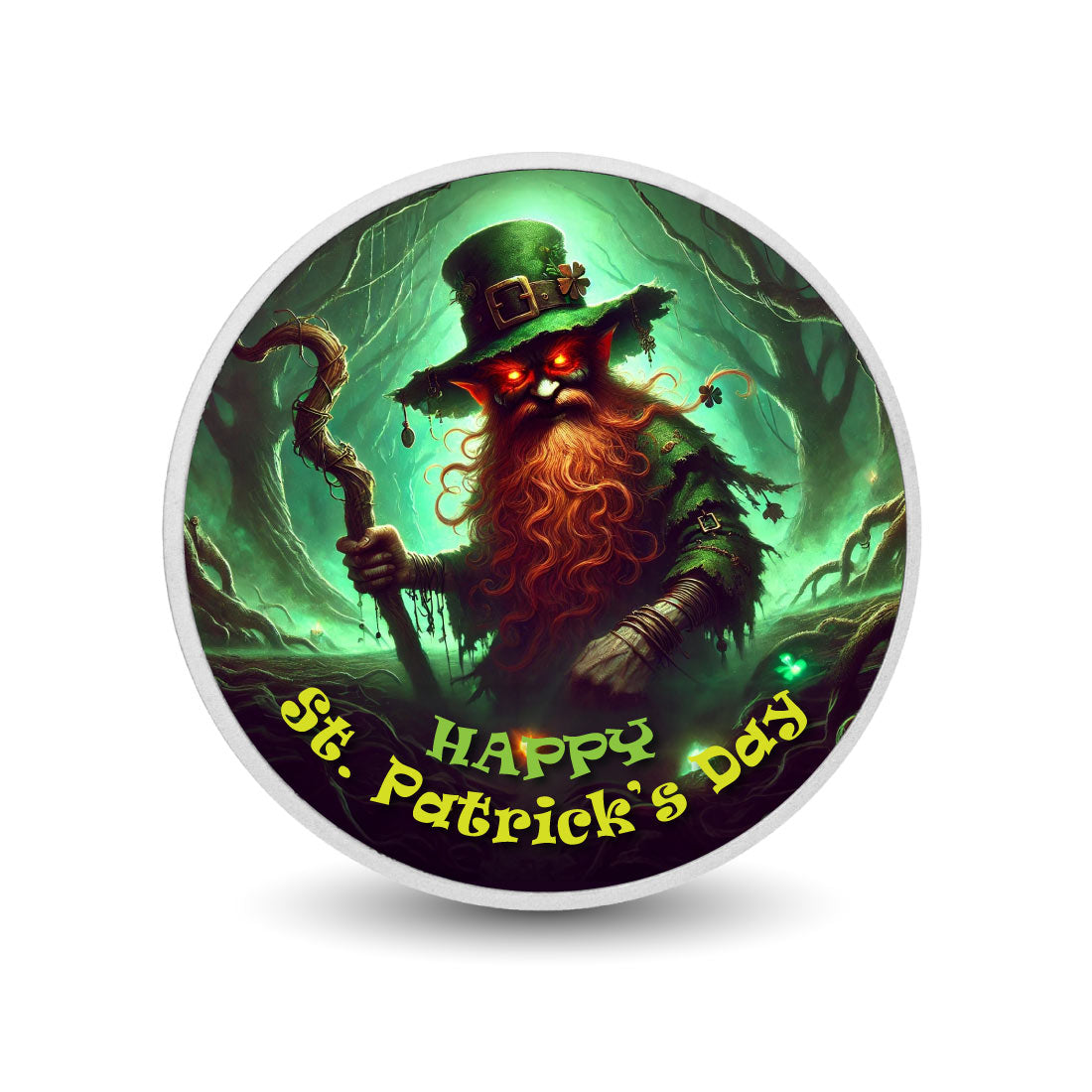Mystical Leprechaun of the Enchanted Forest 1oz Coloured Coin