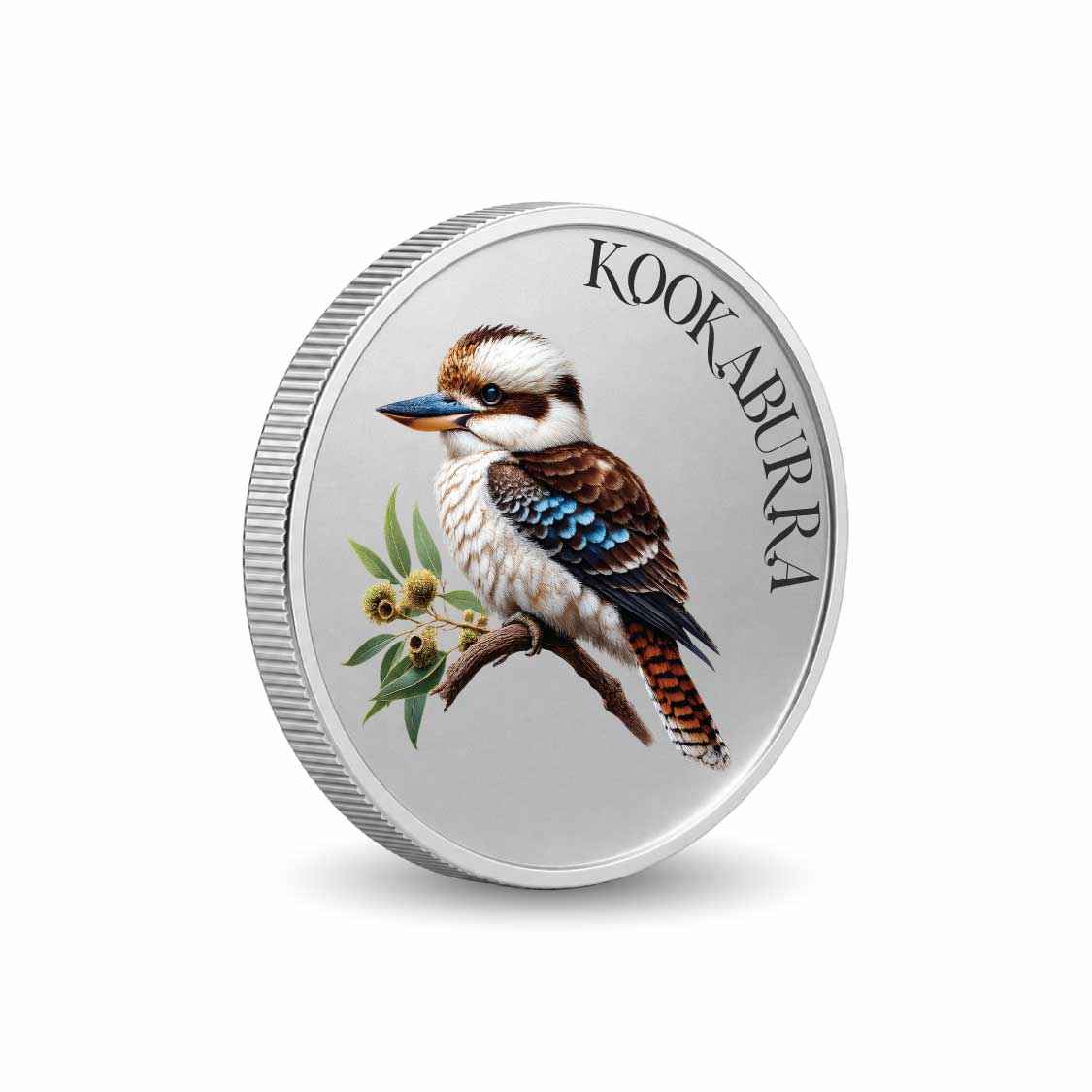 Icon of Australia: Kookaburra Silver-Plated Cupronickel Medallion