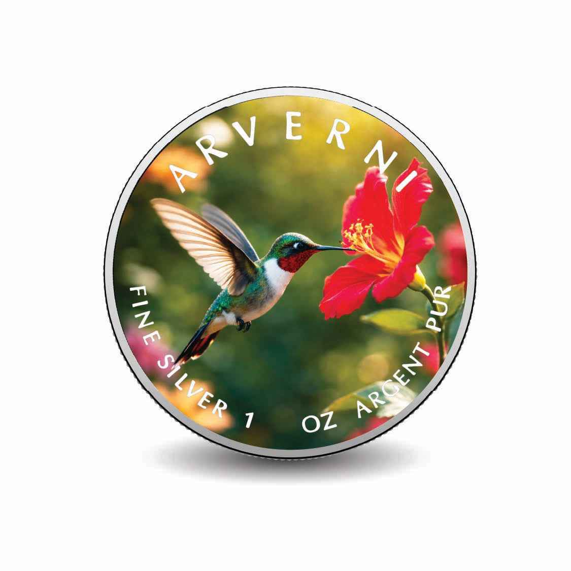 Whisper of Wings 2026 American Silver Eagle 1oz .999 Fine Silver BU Colorized