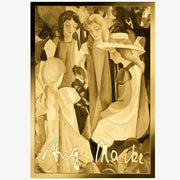 Vier Mädchen – A. Macke 999 Feingoldmünze, 1/1000 oz, in Karte