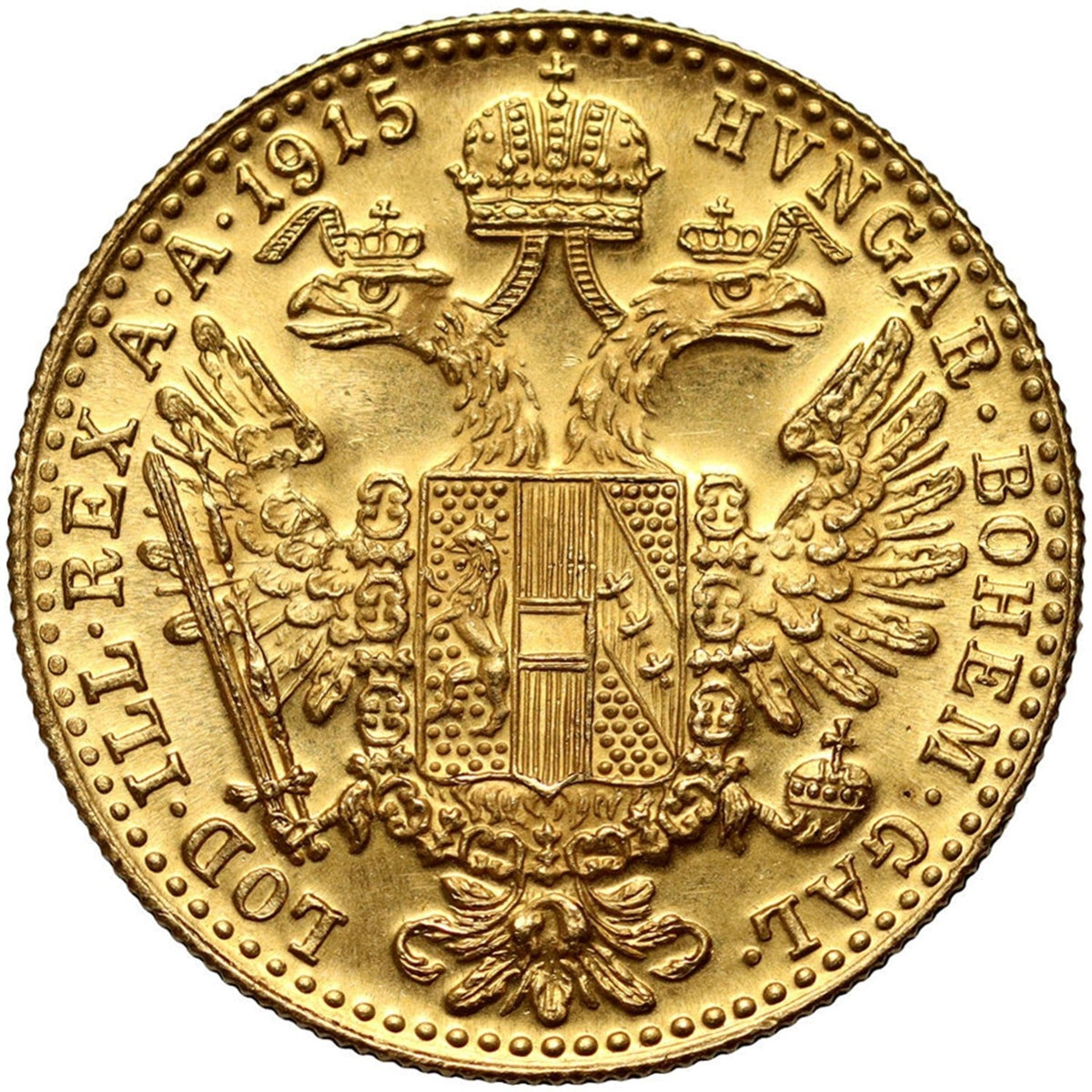 Austria 1915 Gold Ducat (1 Ducat) Bullion Coin - Arverni Mint