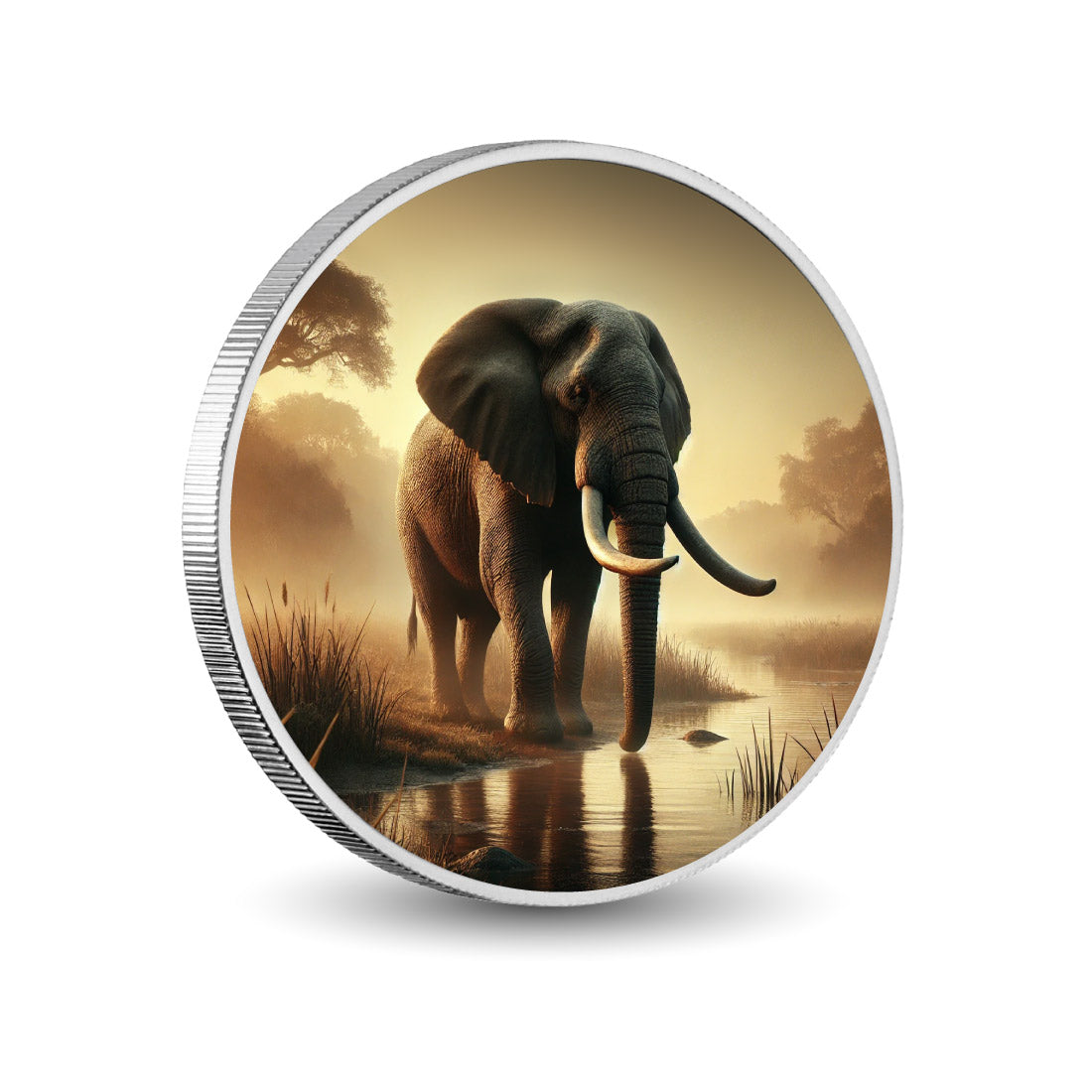 Monarch of the Misty Plains Silver Coin