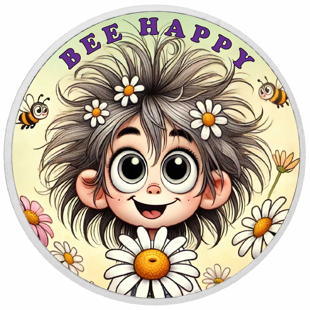 Bee Yourself Coloured 1oz Silver Coin - Arverni Mint