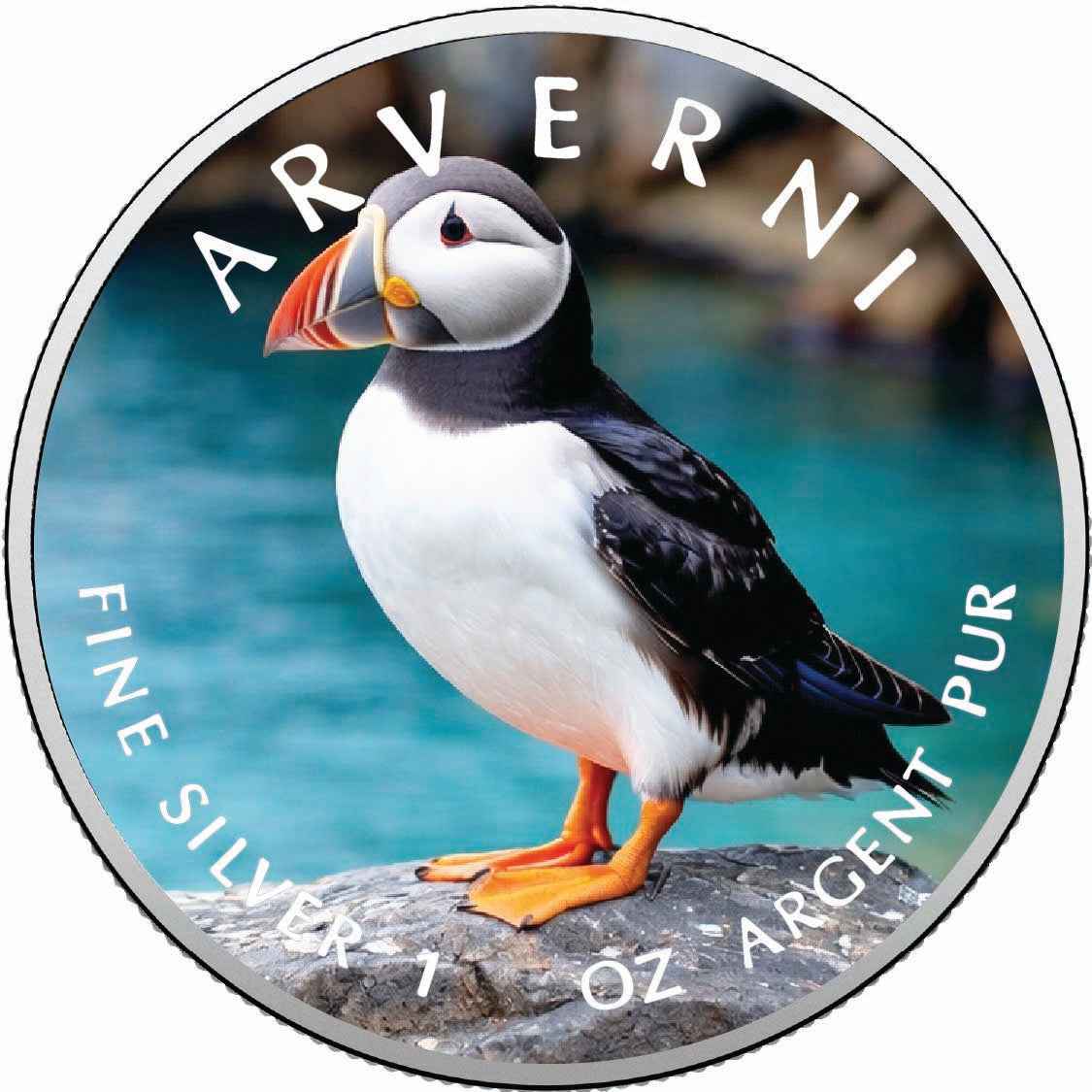 Isle Watcher 2026 American Silver Eagle 1oz .999 Fine Silver BU Colorized Coin