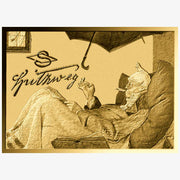 The Poor Poet Carl Spitzweg 999 Fine Gold 1/1000 oz Coin in Card