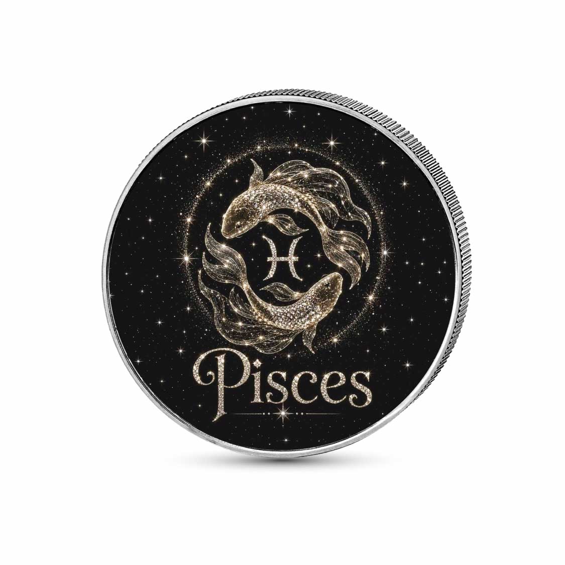 Pisces: Dreamy Soul 1 oz .999 Fine Silver Coin – Colorized BU Finish