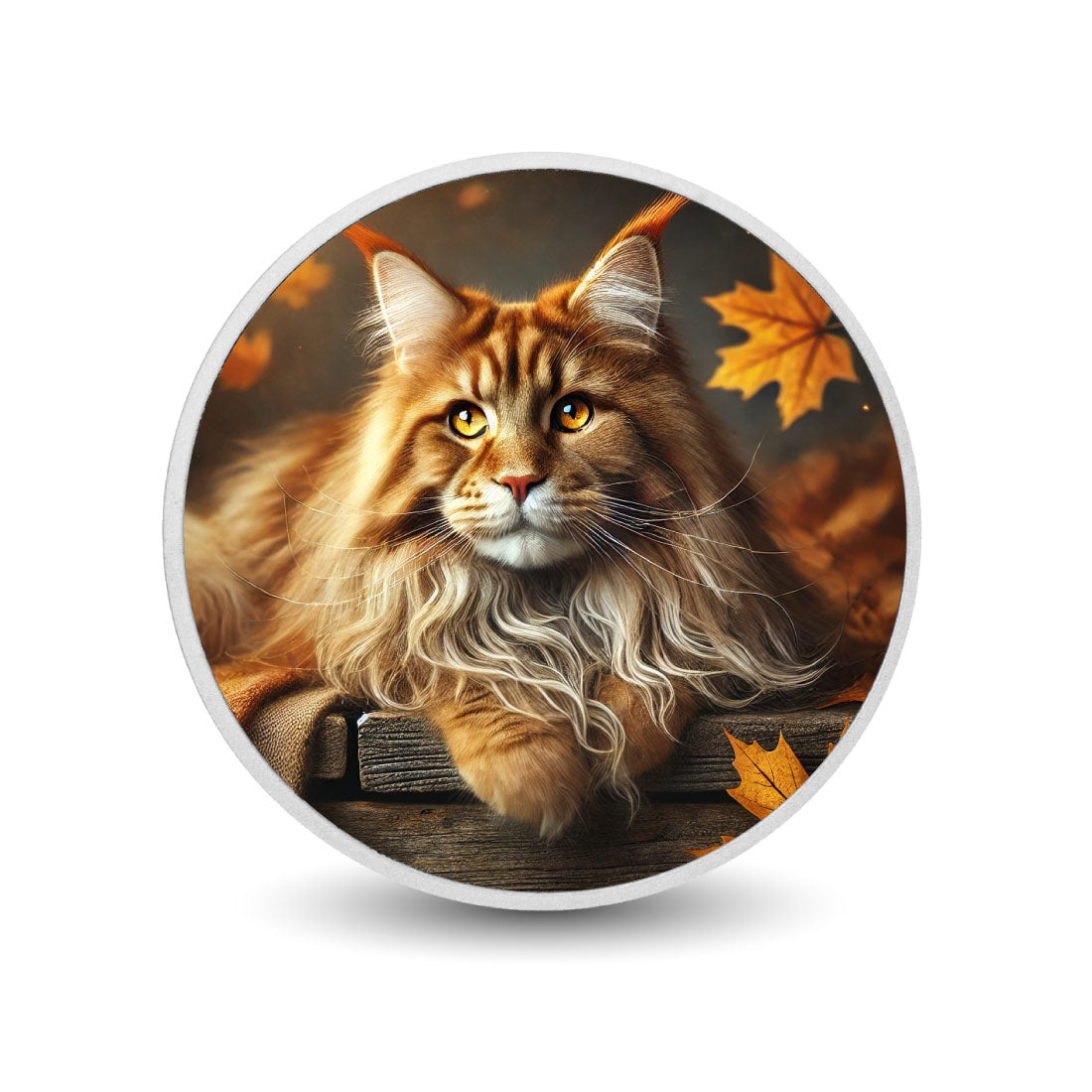 Majesté dorée : le roi de l’automne, pièce de 1 oz
