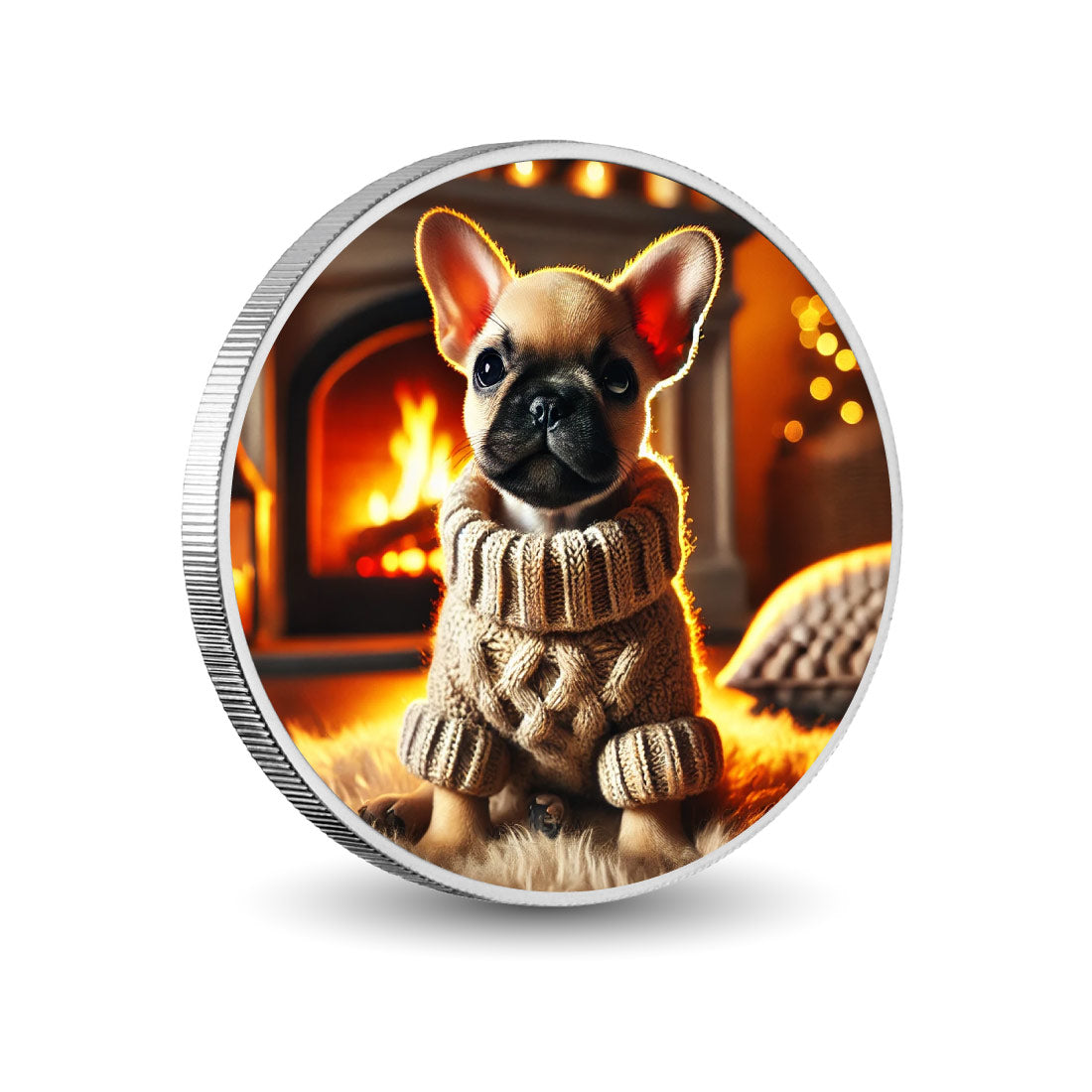Cozy Companion: Fireside Fluff 1oz Coin