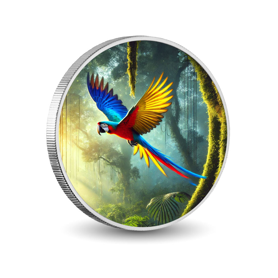 Pièce en argent Couleurs de la canopée