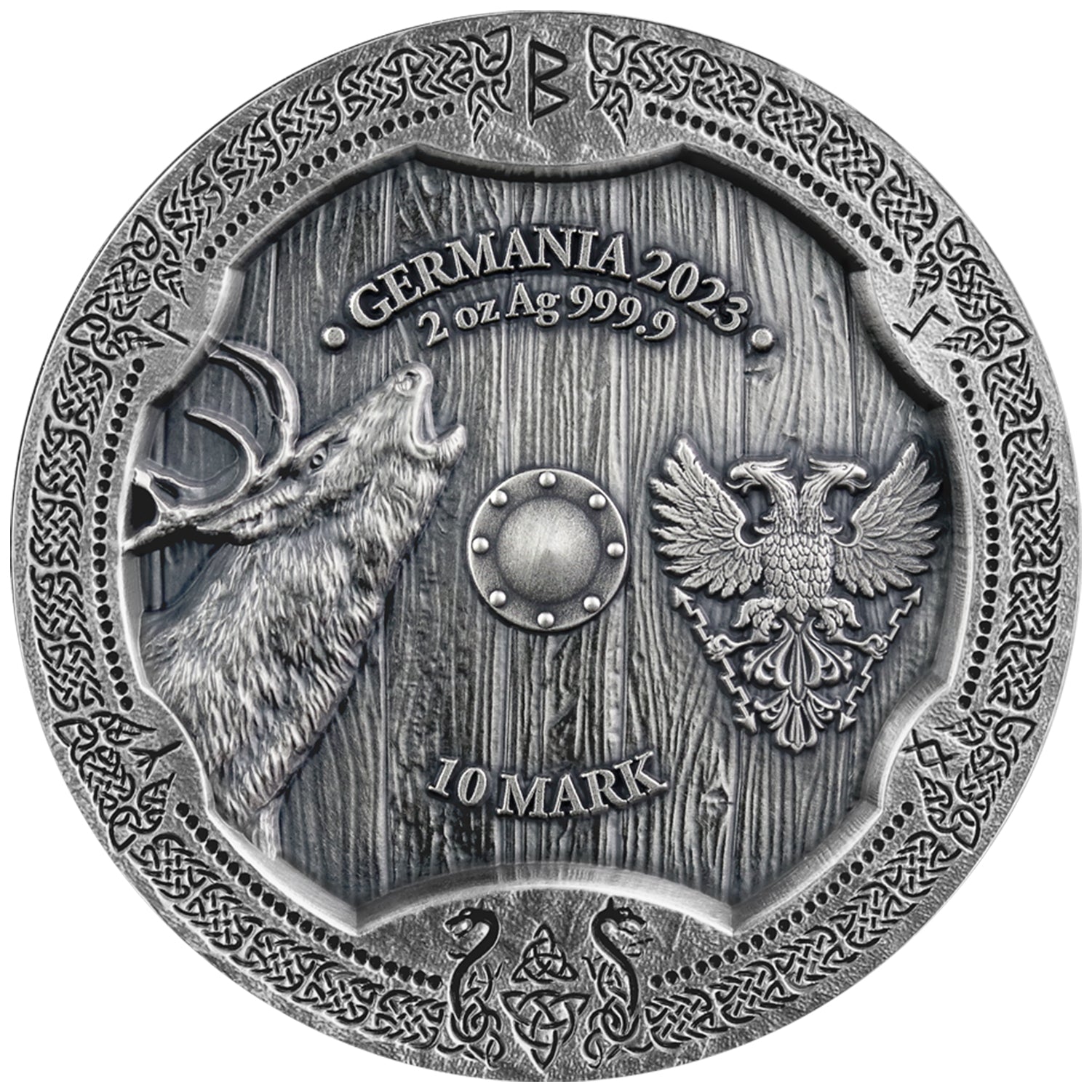 2023 Valkyries: Ostara 2oz Silver BU Ultra High Relief