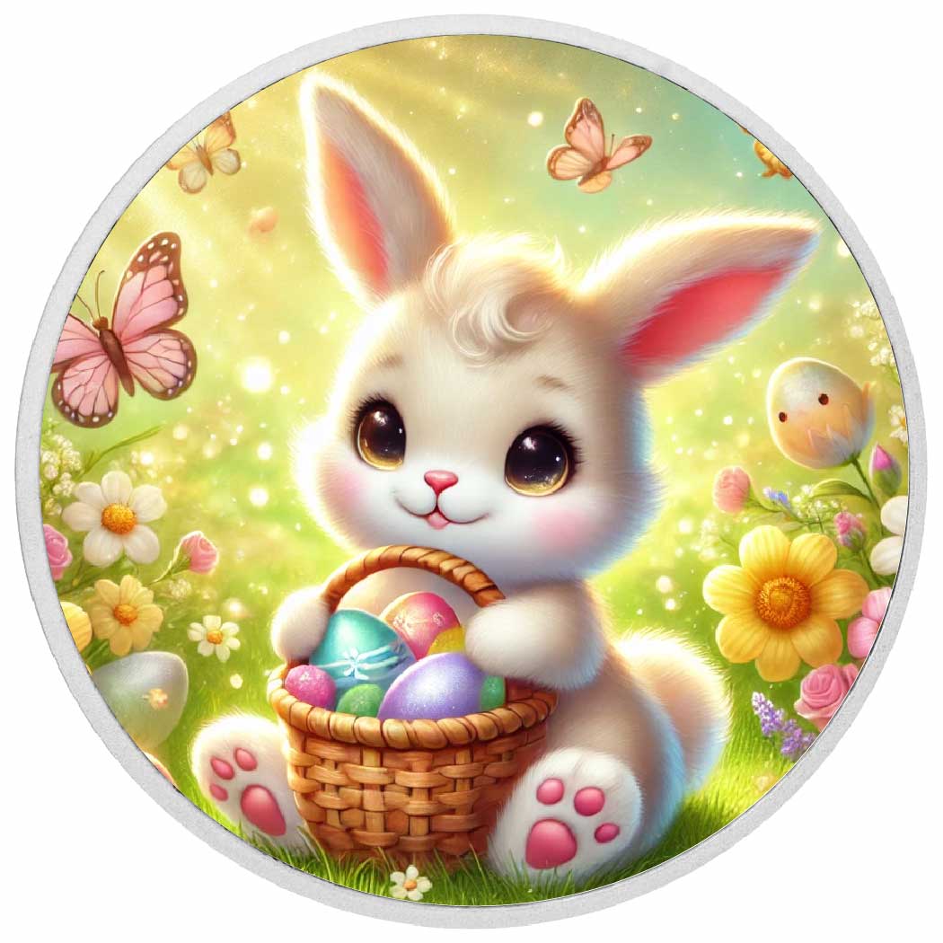 Easter Meadows' Cutest Treasure Coloured Coin - Arverni Mint