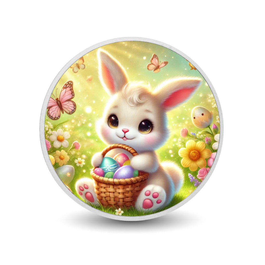 Easter Meadows' Cutest Treasure Coloured Coin - Arverni Mint