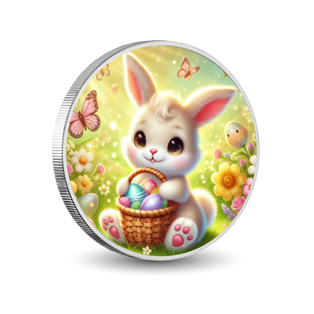 Easter Meadows' Cutest Treasure Coloured Coin - Arverni Mint