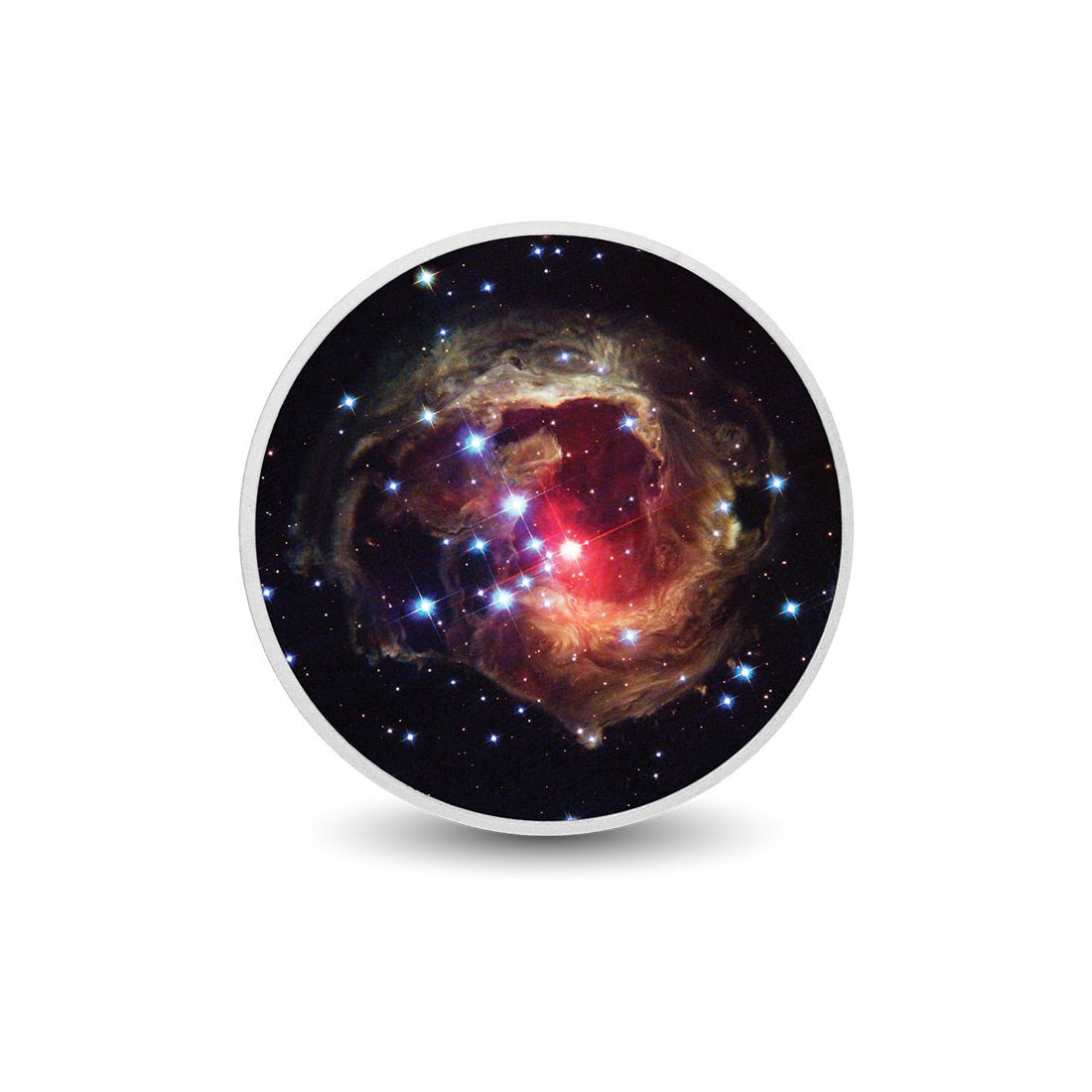 Echoes of Light: The V838 Monocerotis Outburst 1oz Silver Coloured Coin - Arverni Mint